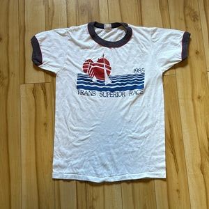 1980s vintage men’s sailing t-shirt